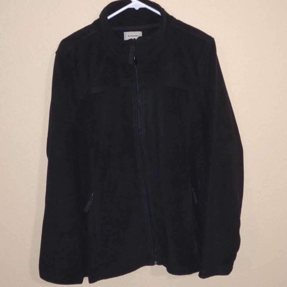 NWT Victory Outfitters Micro Fleece Full Zip Jacket Size 1X